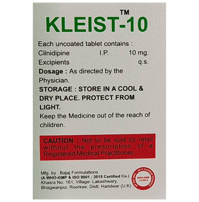 Kleist 10mg Tablet