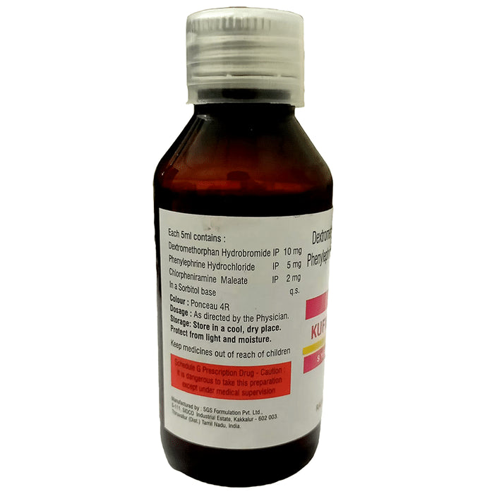 Kufway-LS Syrup Strawberry Sugar Free