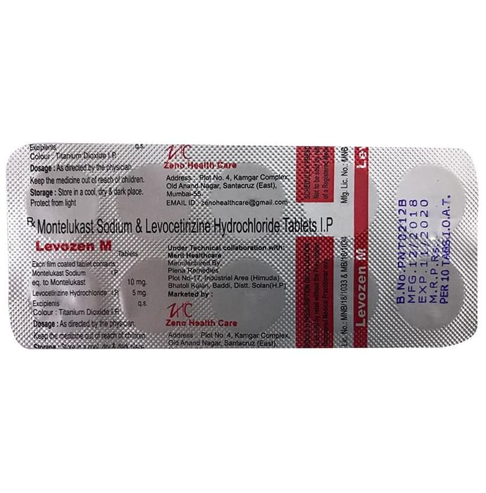 Levogen M Tablet - Classic Derma