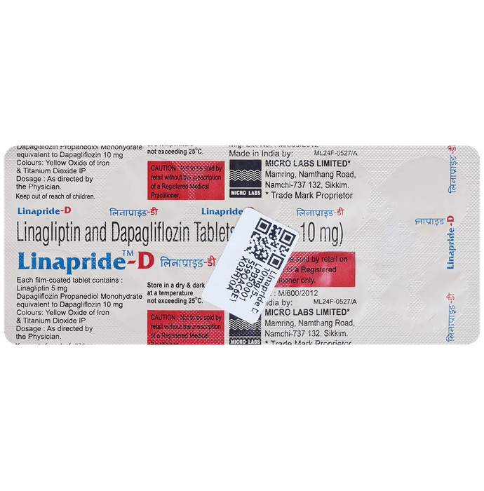 Linapride D 10mg/5mg Tablet