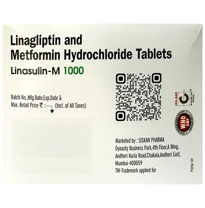 Linasulin-M 1000 Tablet