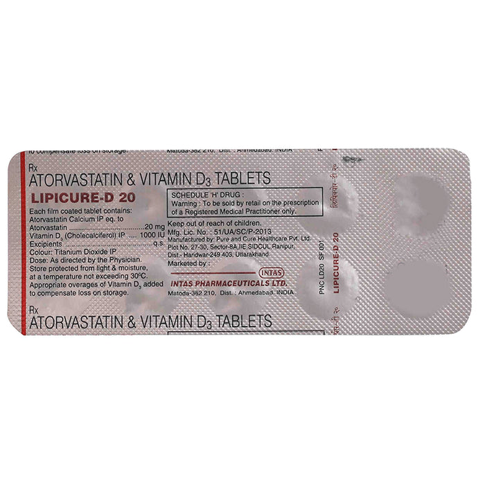 Lipicure-D 20 Tablet