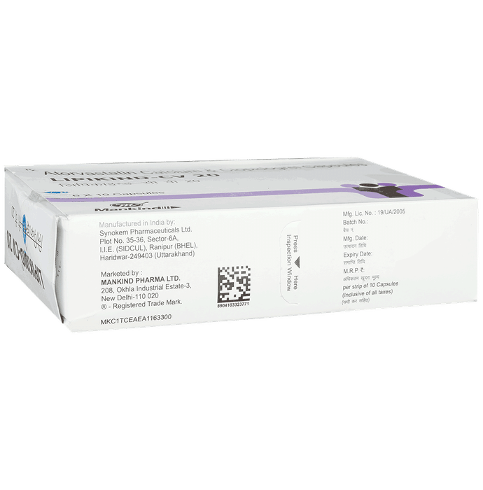 Lipikind CV 20 Capsule