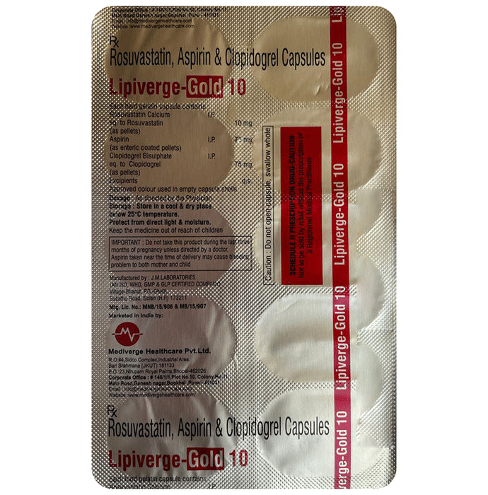 Lipiverge-Gold 10 Capsule