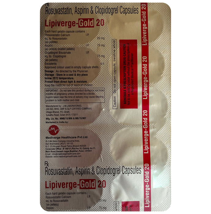 Lipiverge-Gold 20 Capsule