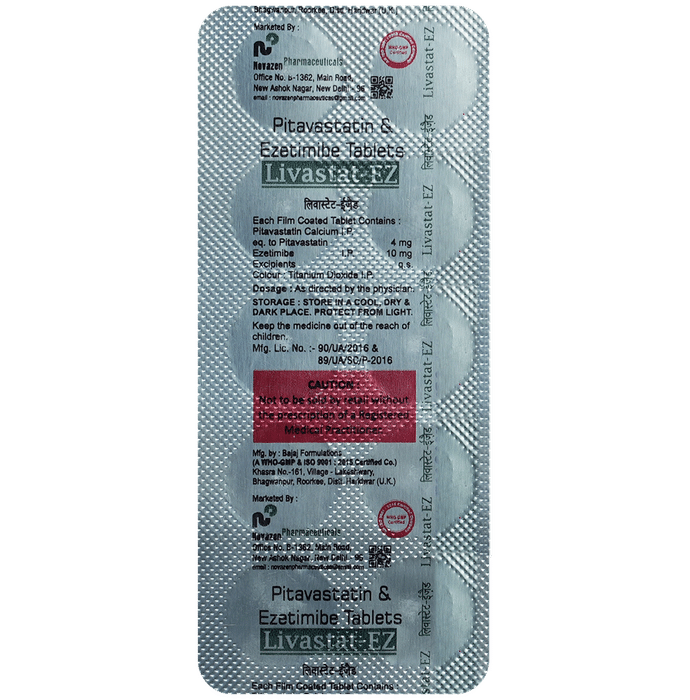 Livastat-EZ Tablet