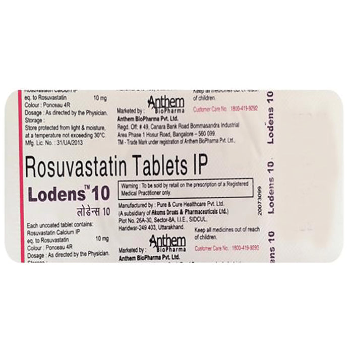 Lodens 10 Tablet