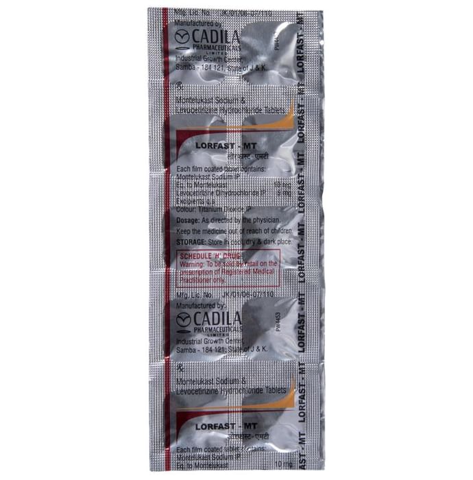 Lorfast MT Tablet