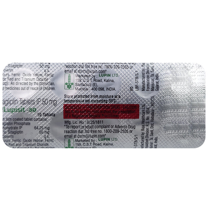 Lupisit 50mg Tablet