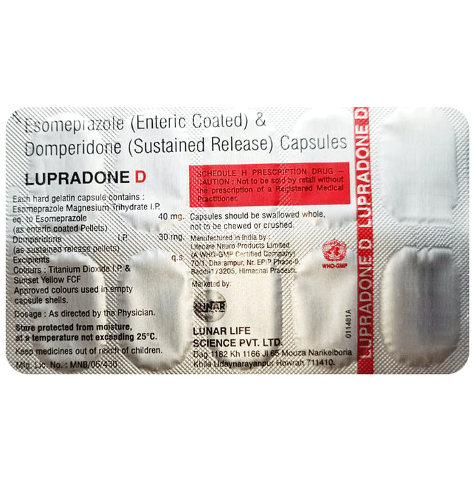 Lupradone D Capsule SR