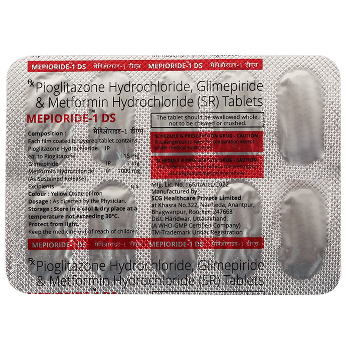 Mepioride 1 DS Tablet SR
