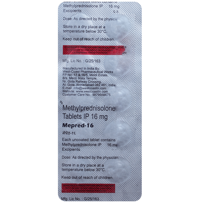 Mepred 16 Tablet