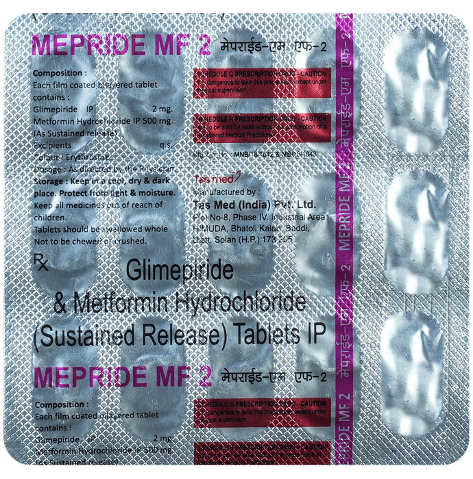 Mepride MF 2 Tablet SR
