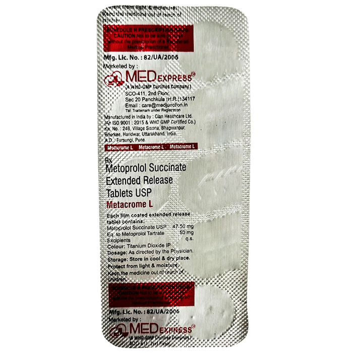 Metacrome L Tablet ER