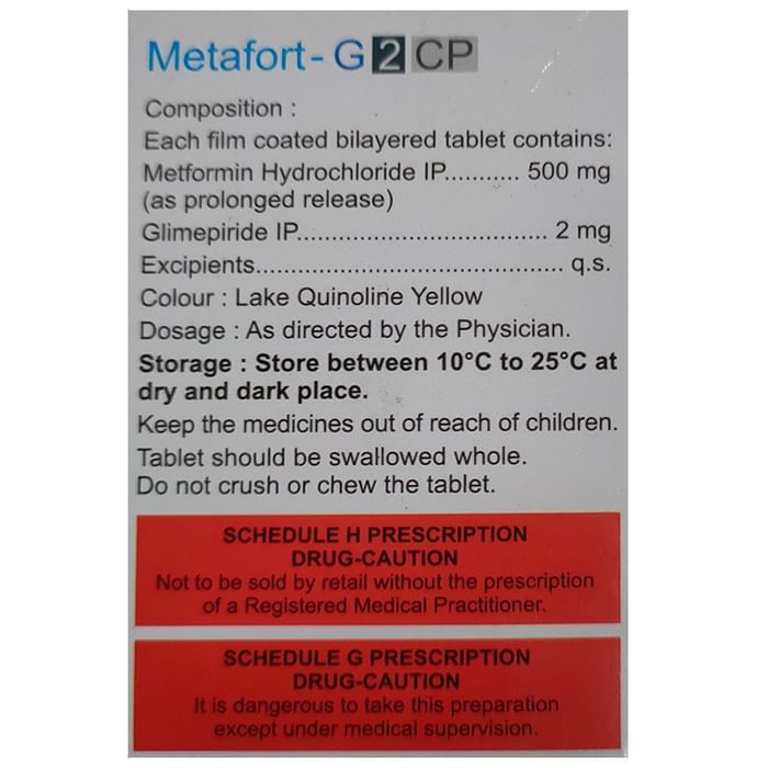 Metafort G2 CP Tablet PR