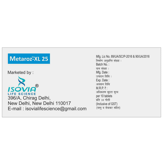 Metaroz-XL 25 Tablet