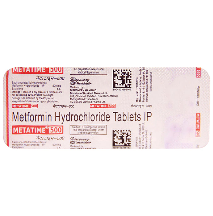 Metatime 500 Tablet