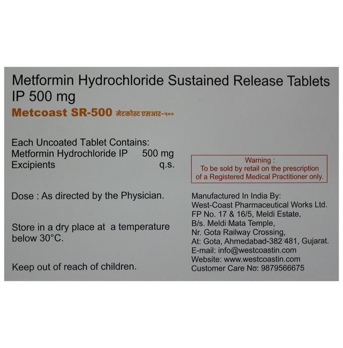 Metcoast SR 500 Tablet