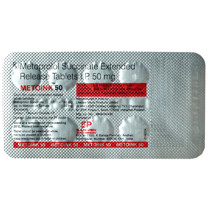 Metoink 50 Tablet ER