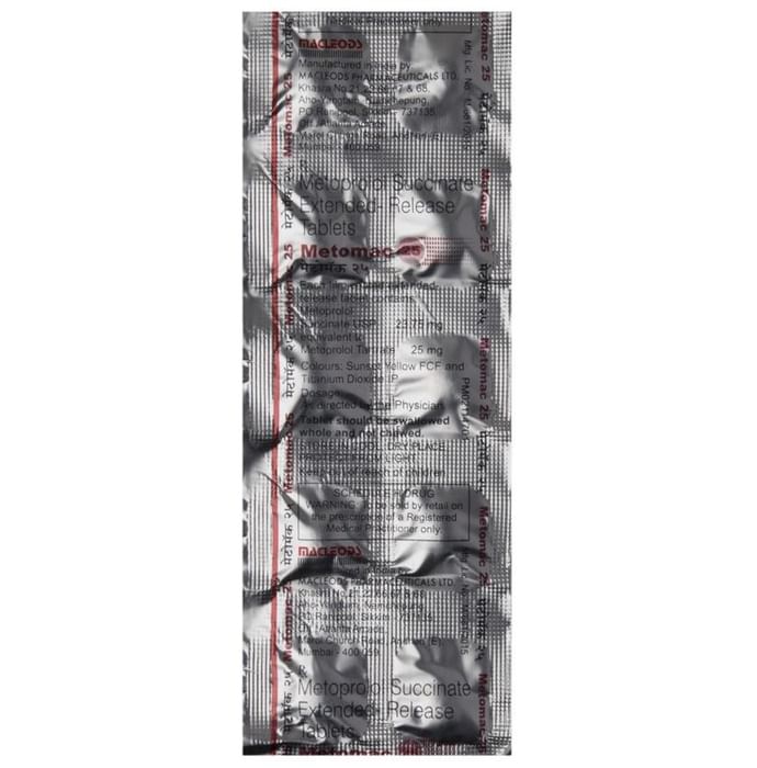 Metomac 25 Tablet ER