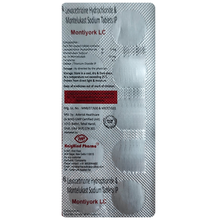 Montiyork LC Tablet