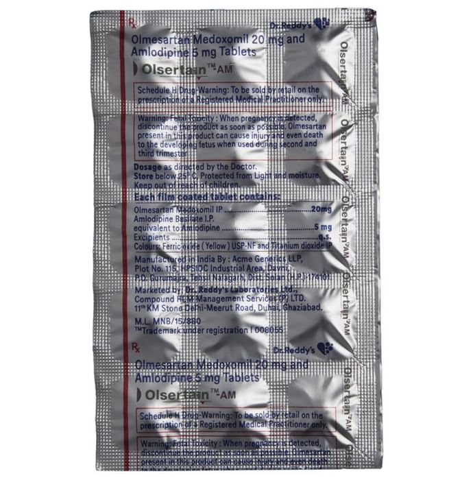 Olsertain-AM Tablet