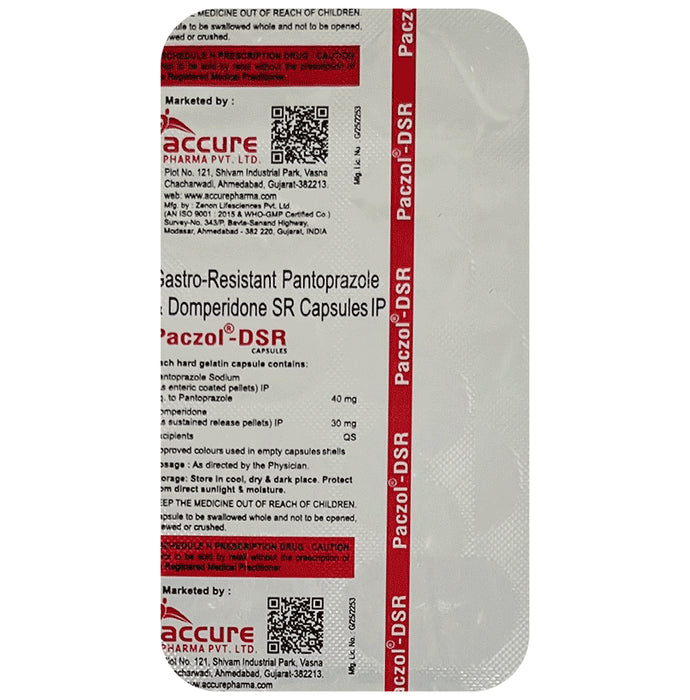 Paczol-DSR Capsule