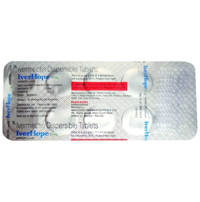 Iverhope 12mg Tablet DT