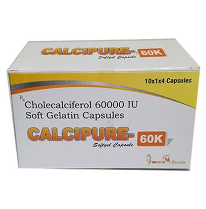 Calcipure 60K Capsule - Classic Derma