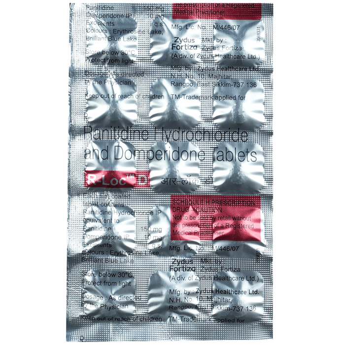 R-Loc D 10mg/150mg Tablet