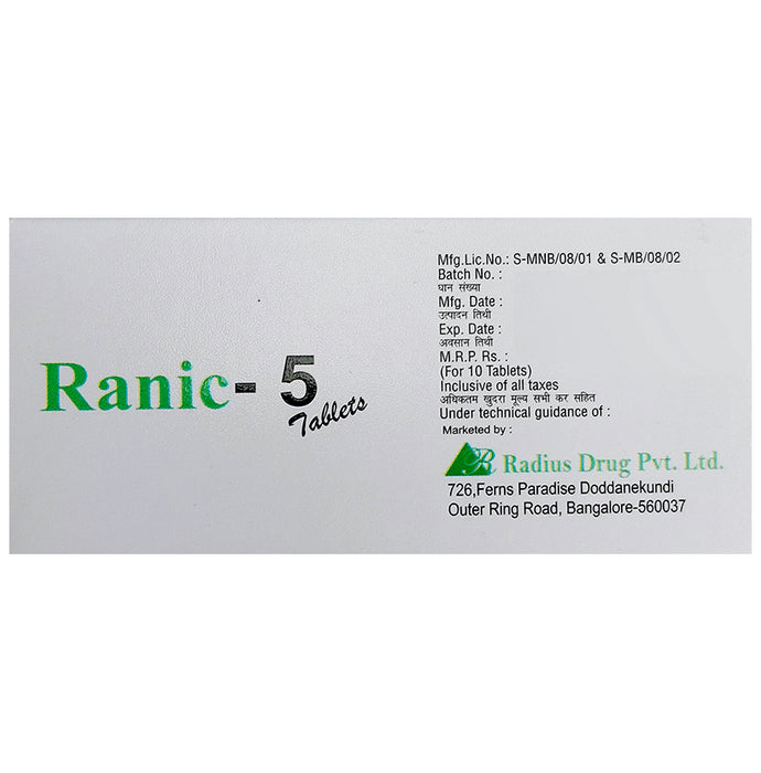 Ranic 5 Tablet