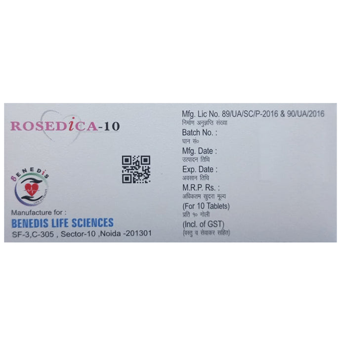 Rosedica 10 Tablet