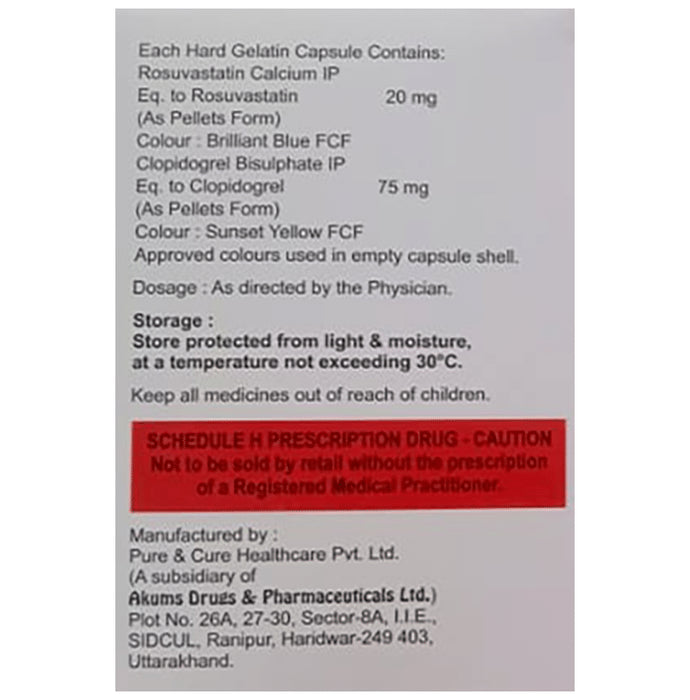 Rosycap CV 20 Capsule