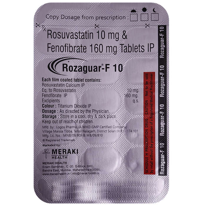 Rozaguar-F 10 Tablet