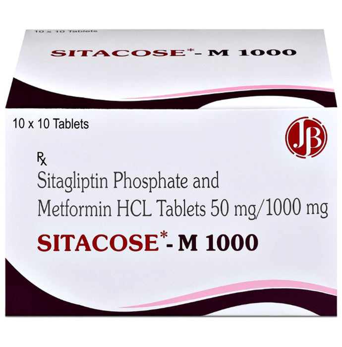 Sitacose-M 1000 Tablet - Classic Derma