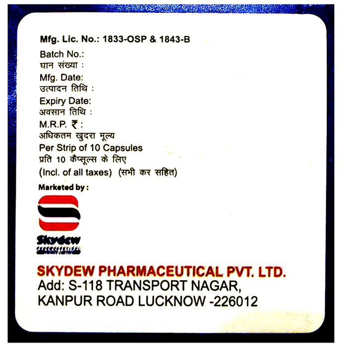 Skyprazole-D Capsule PR