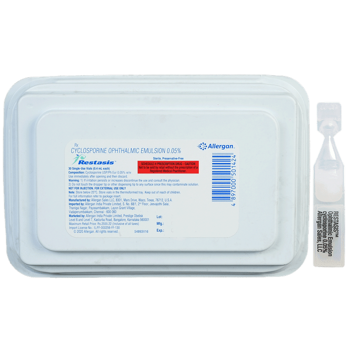 Restasis Ophthalmic Emulsion (0.4ml each) - Classic Derma