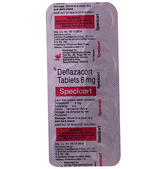 Specicort Tablet