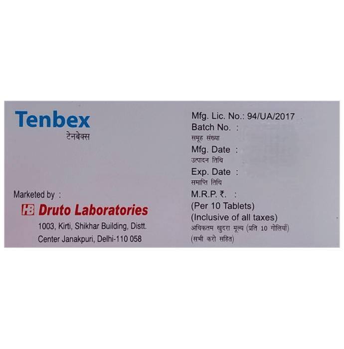Tenbex 20mg Tablet
