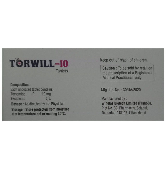 Torwill 10 Tablet
