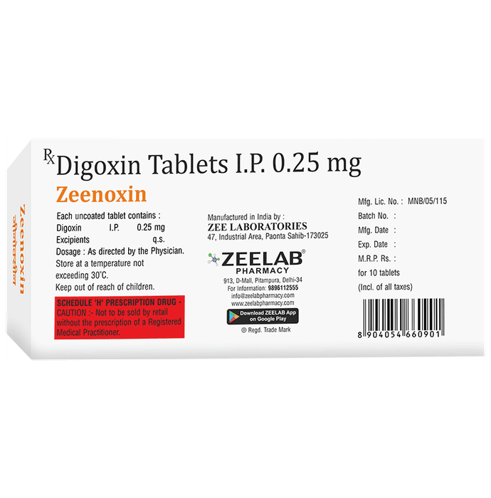 Zeenoxin Tablet