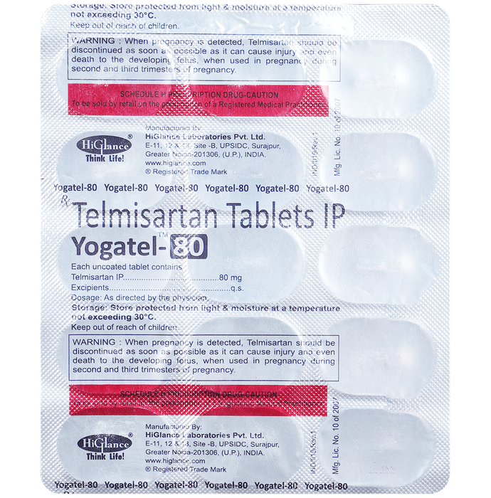 Yogatel 80 Tablet