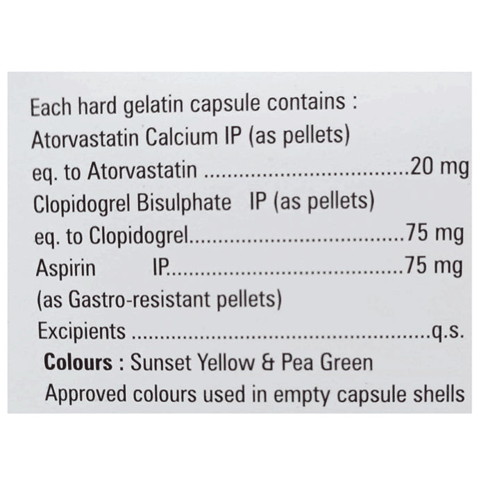 Zocovas Gold 75mg/20mg/75mg Capsule