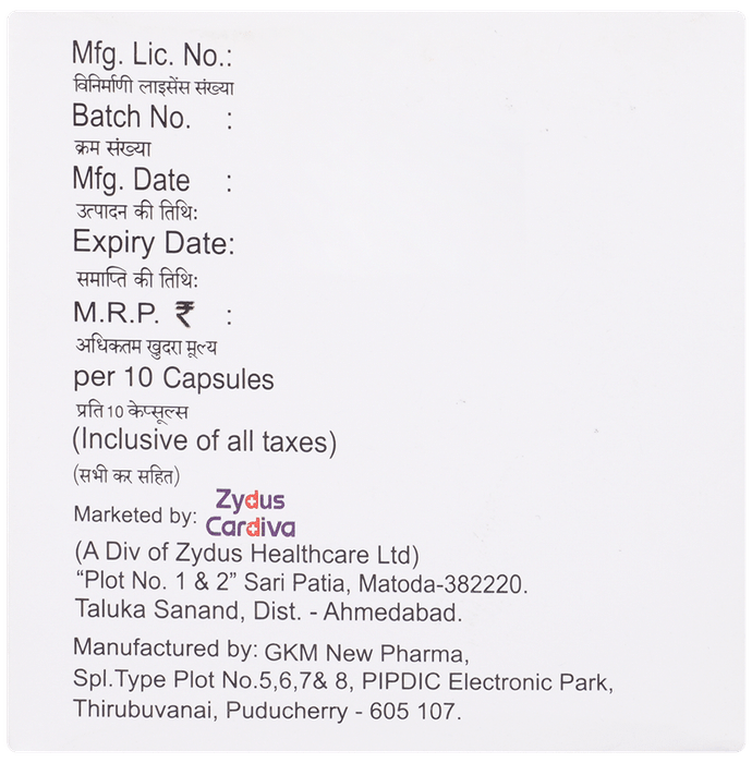 Zyrova C 10 Capsule