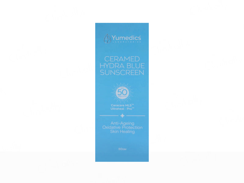 Yumedics Ceramed Hydra Blue Sunscreen SPF 50 PA ++++