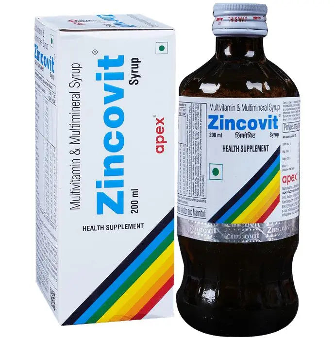 Zincovit Multivitamin & Multimineral Syrup | Helps Build Immunity - Classic Derma