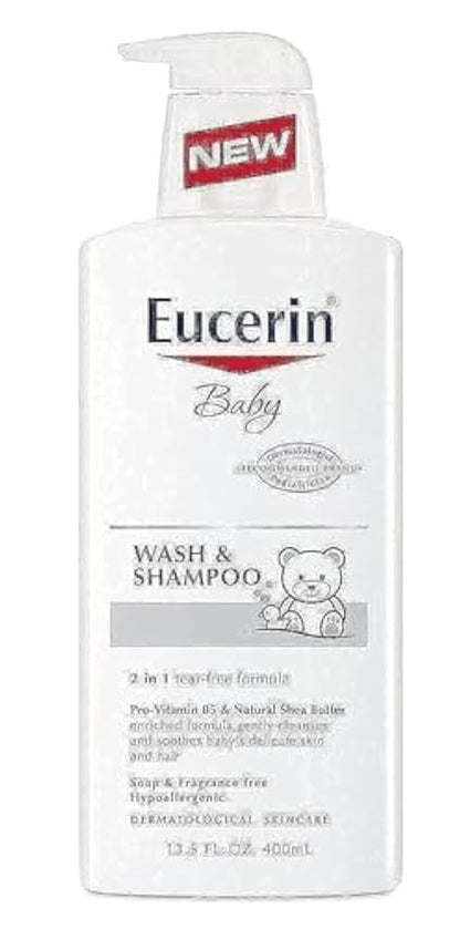 Eucerin Eucerin Baby Baby Wash & Shampoo - 13.5 oz - Classic derma