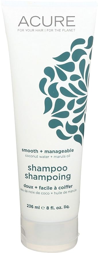 Acure Smooth And Manageable Coconut Shampoo, 8 Ounce - Classic Derma