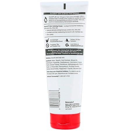 Eucerin Skin Calming Daily Moisturizing Creme - 8 Oz