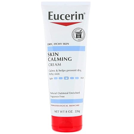 Eucerin Skin Calming Daily Moisturizing Creme - 8 Oz - Classic derma
